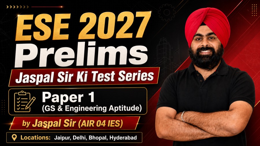 ESE 2027 Prelims - Paper 1